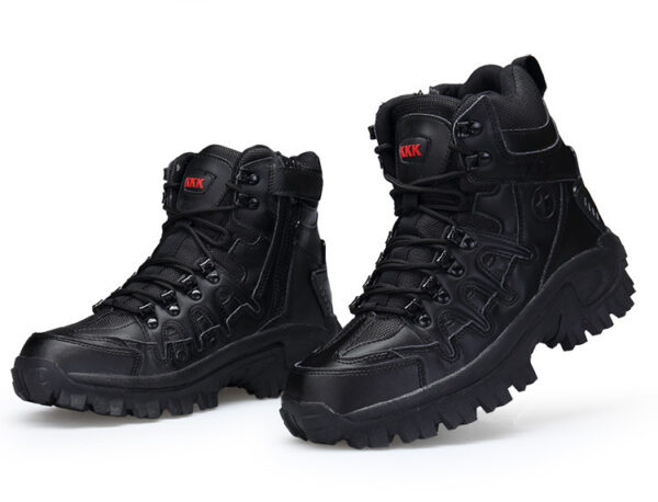 MARSON Men Military Boots Camouflage Non-Slip Combat Tactical Boots Male Breathable Outdoor Climbing Wear-Resisting Mens Shoes - Image 5