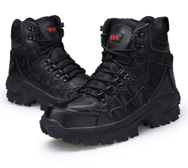 MARSON Men Military Boots Camouflage Non-Slip Combat Tactical Boots Male Breathable Outdoor Climbing Wear-Resisting Mens Shoes - Image 3