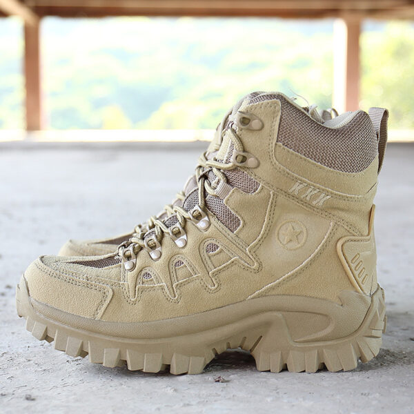 MARSON Men Military Boots Camouflage Non-Slip Combat Tactical Boots Male Breathable Outdoor Climbing Wear-Resisting Mens Shoes - Image 7