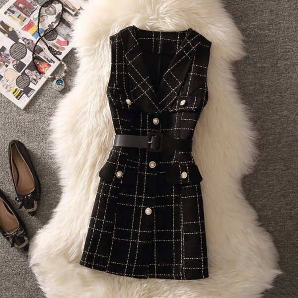 Women's Slim Knitted Bottoming Shirt Vest - Image 2