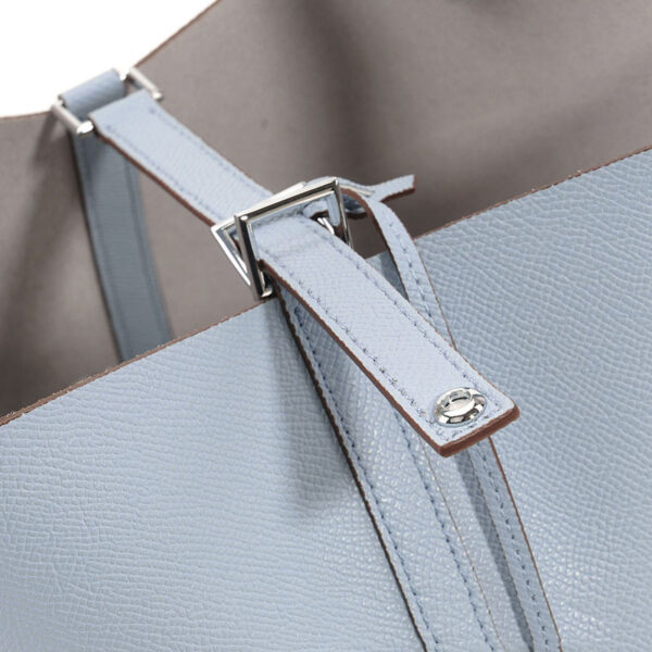 Women's Bucket Top Layer Leather Hand-held One Shoulder - Image 3